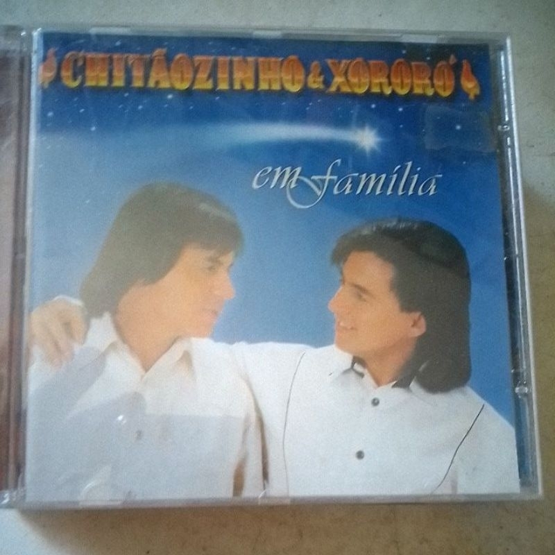 cd chitãozInho e Xororó em familia