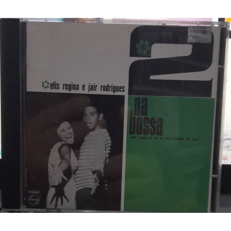 CD-ELIS REGINA E JAIR RODRIGUES-DOIS NA BOSSA CONSERVADO