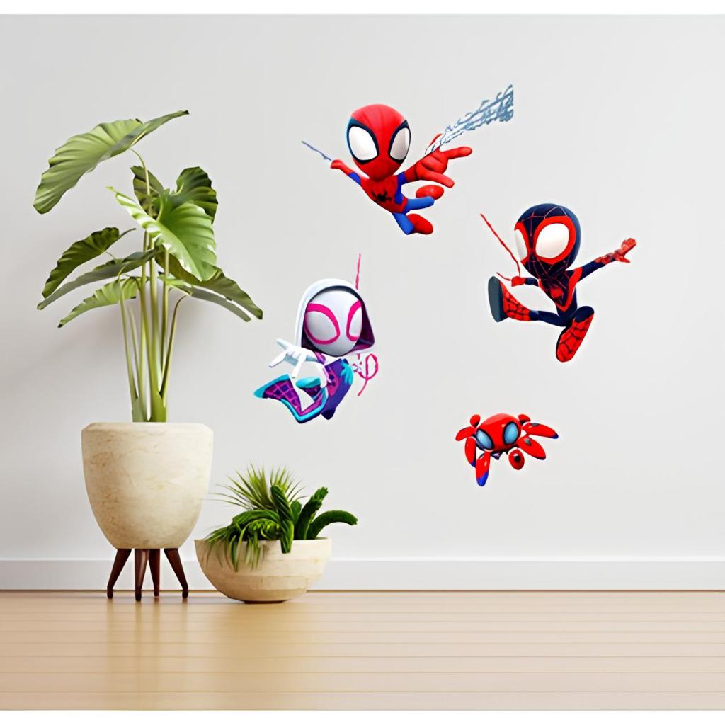 Adesivo de Parede Homem Aranha no Multiverso