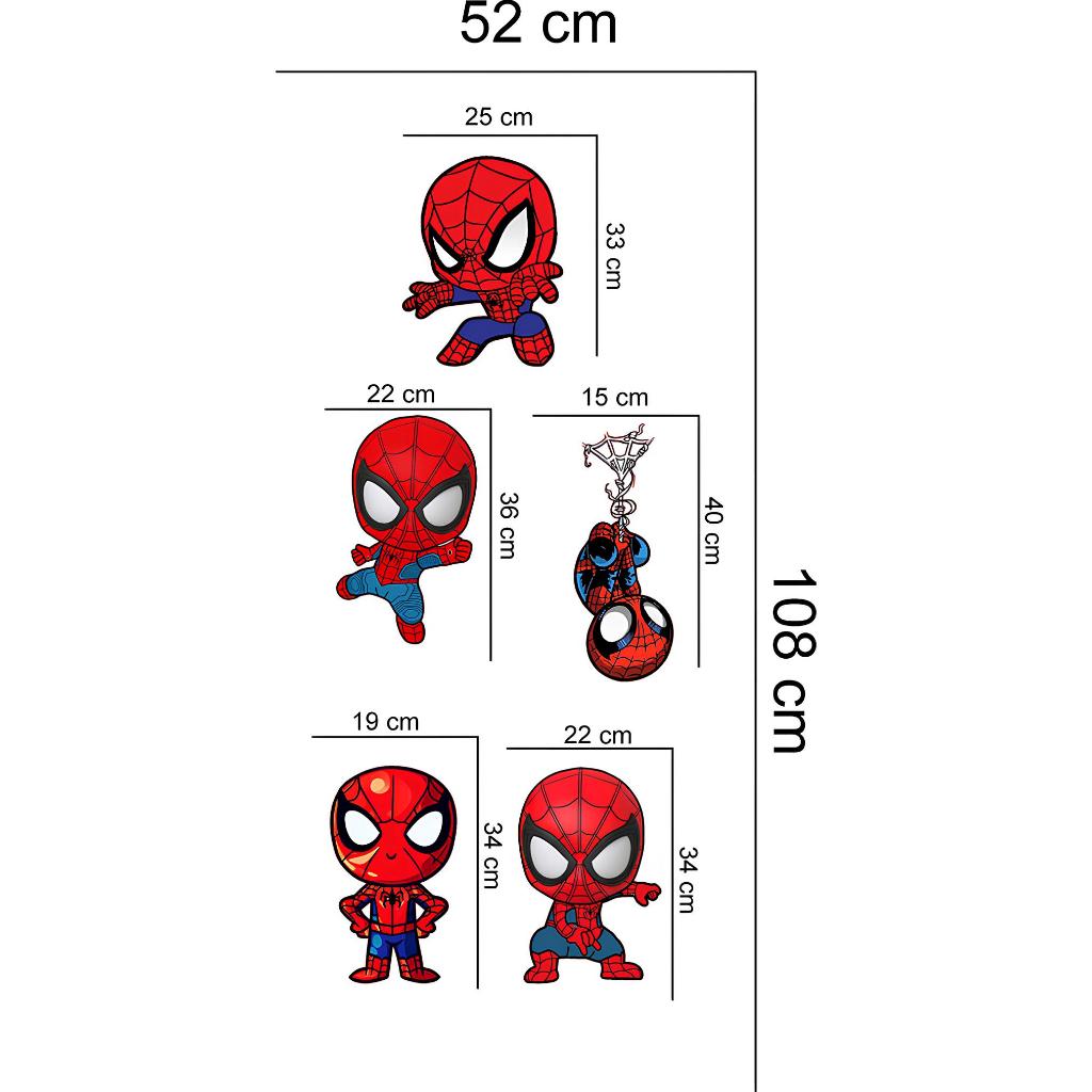Adesivo de Parede Homem Aranha Baby — imagem 2 de 2