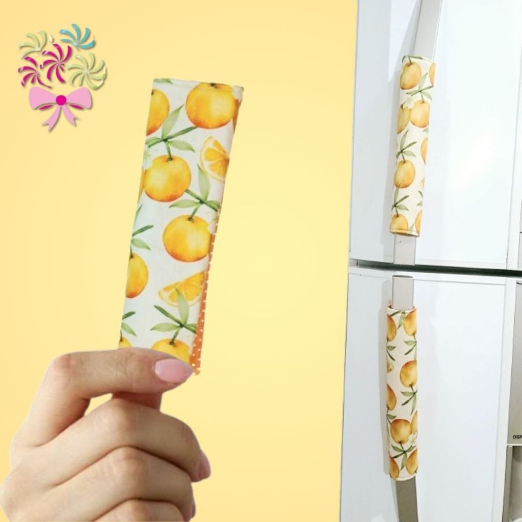 Kit 2 Protetor de Puxador de Geladeira Grande para Armário ou Fogão Protetor de Alça