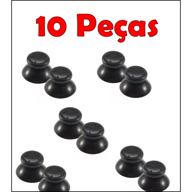 10 Caps Botão Analógico Direcional Controle Xbox 360 em Oferta na Shopee