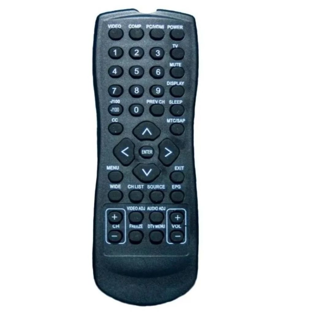 Controle Remoto TV LED LCD AOC D26W93, D32W831, D32W931, D42W831, D42H931, D47W831, L19W831, L22W831, L26W831, L32W831, L42H831,  L19W931, L22W931, LC32W053, LC42H053, LE32H057D, LE42H057D, LE46H057D