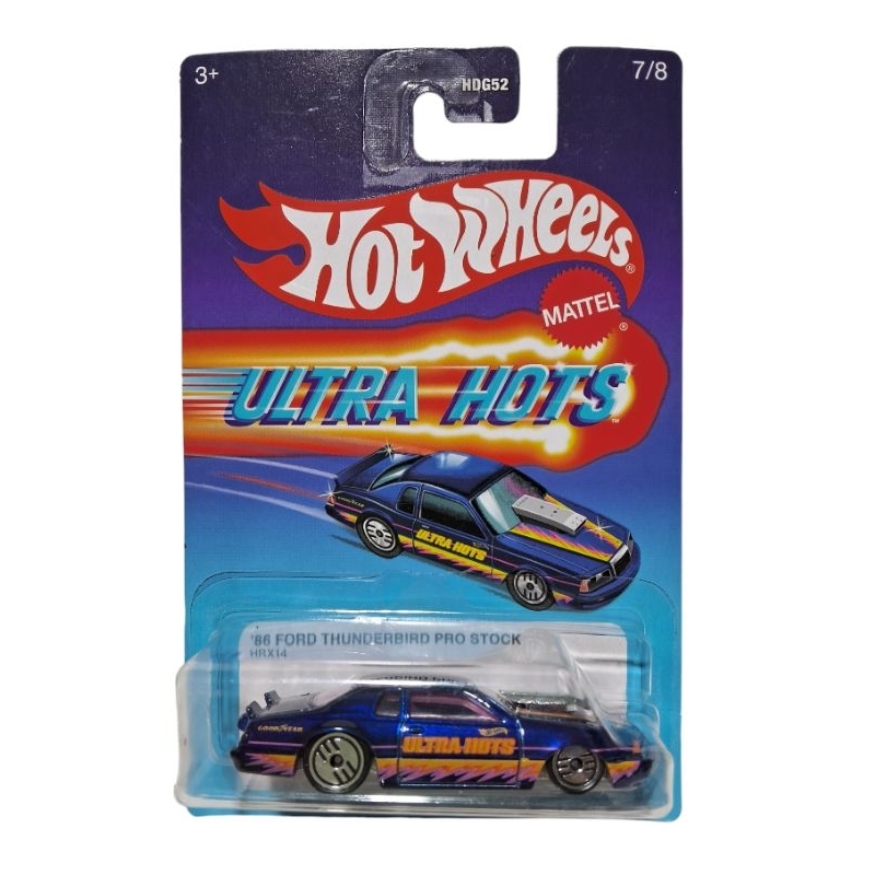 Hot wheels 86 Ford Thunderbird Pro Stock Série Ultra Hots