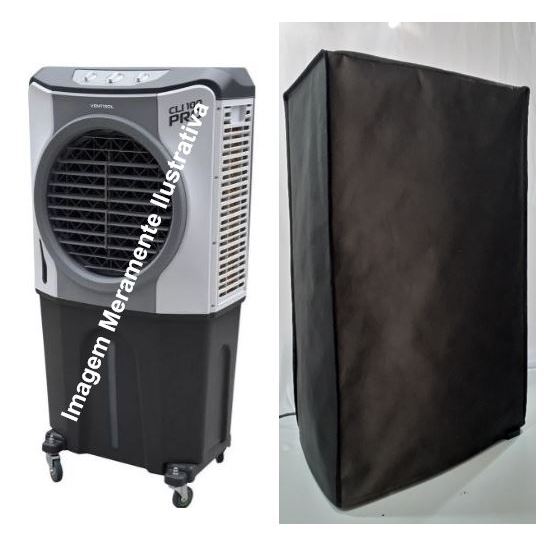 Capa Proteção Climatizador de Ar Ventisol Sob Medida Antipoeira em Tnt Preto Bonito Resistente. em Oferta na Shopee