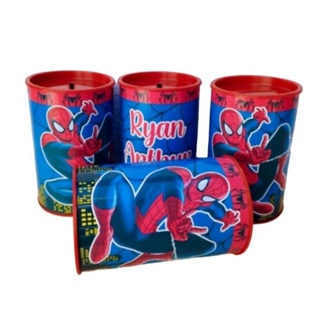 10 cofrinho personalizado homem aranha em Oferta na Shopee