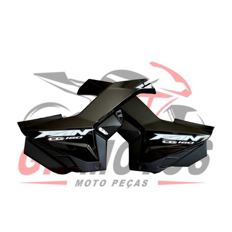 TAMPA LATERAL CG TITAN160 22/24 Com nome fan