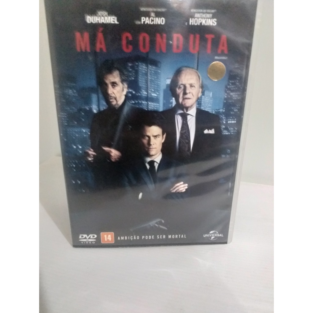 DVD Má Conduta - Filme 2016 - Original