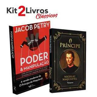 Kit 02 Livros - Poder e manipulação e O Príncipe em Oferta na Shopee