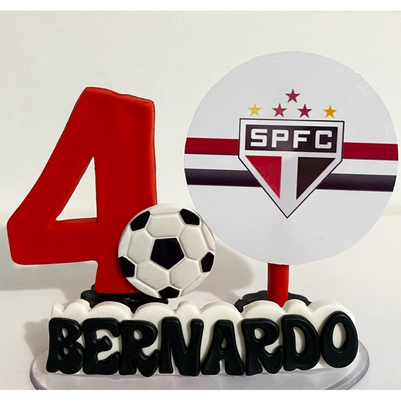 FAZEMOS TODOS OS TIMES / Decoração Festa / Vela Aniversário Biscuit / Topo de Bolo / Topo Time São Paulo / Topo Time Corinthias / Topo Time Palmeiras / Painel simples / Topo futebol / Topo Palmeiras / Topo Flamengo