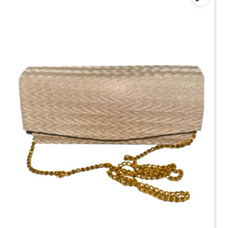 CLUTCH Bolsa carteira bolsinha de mão feminina festa com corrente na transversal clutch brilhante para casamento balada em Oferta na Shopee