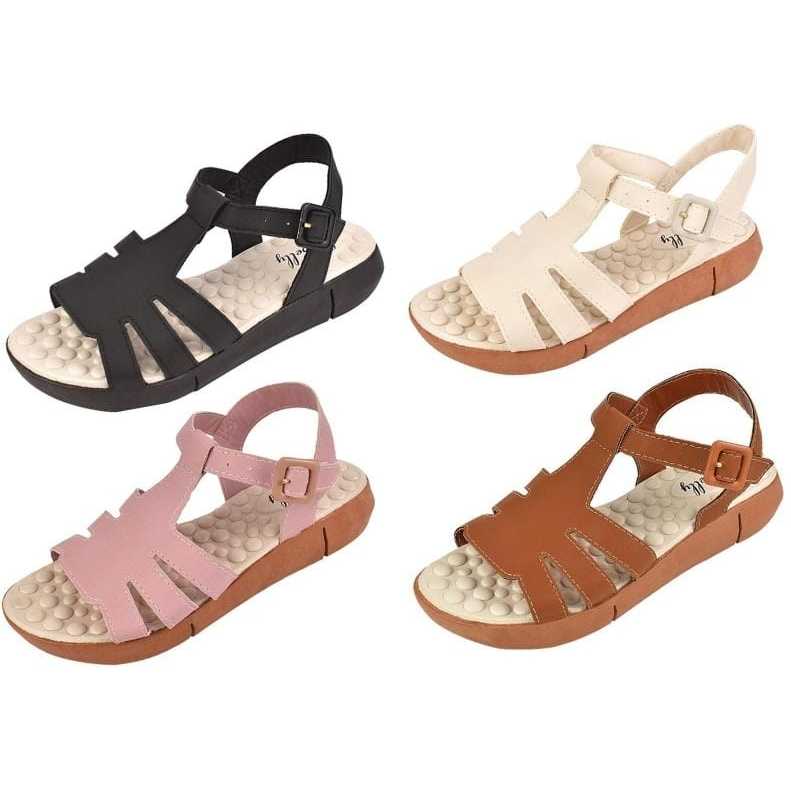 Sandalia Ortopedica Feminina  Esporao Confortavel Leve em Oferta na Shopee