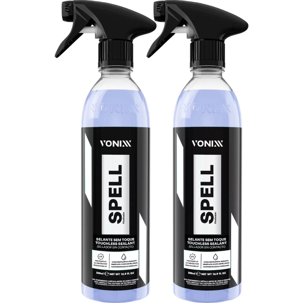 Kit 2 Spell Brilho E Proteção Instantâneos 500ml Vonixx