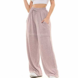 Calça Pantalona Calça Feminina Roupa Feminina Cintura Alta Lanzinha em Oferta na Shopee