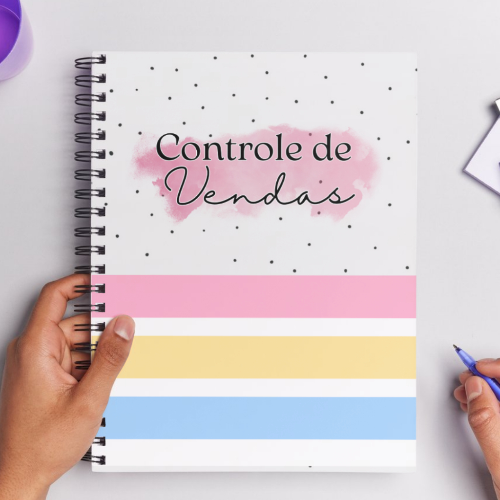 Caderno de Controle / Registro de Vendas A5