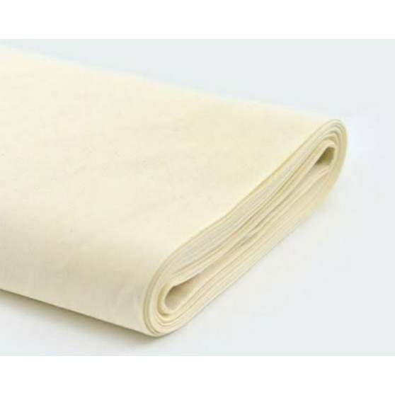 1 METRO Tecido algodão cru 100% algodão cru - Ideal p/ ecobags e bordados ecologicamente correto em Oferta na Shopee