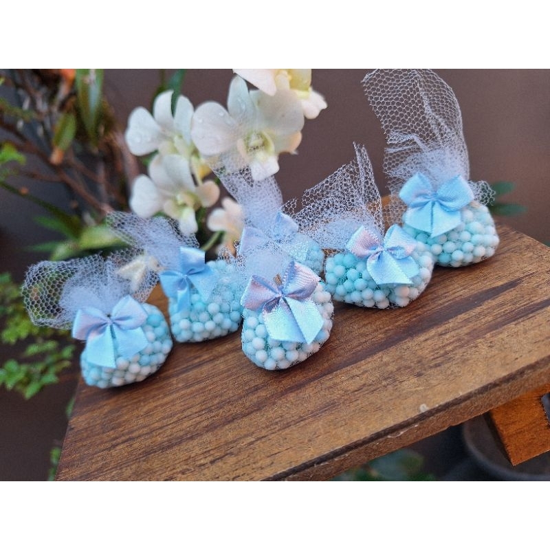 sache aromatizador cheirinho de bebe kit 06 unidades perfume lembrancinha presente azul menino