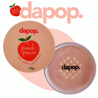Pó Solto Finalizador Ultrafino Peach Power Com Óleo de Pêssego-Dapop em Oferta na Shopee