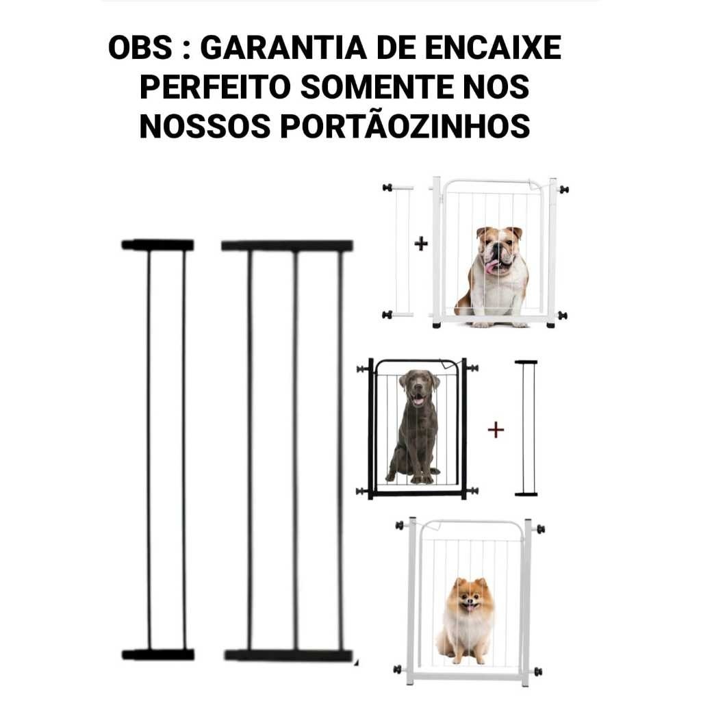 Extensores Para Portão Pet ( 10cm , 20cm ) Alongador Para Portãozinho de Cachorro em Oferta na Shopee