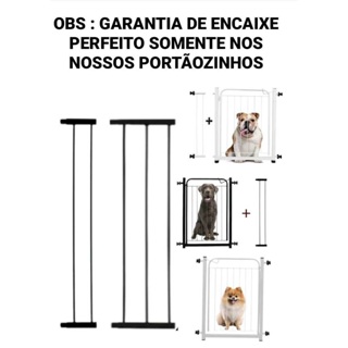 Extensores Para Portão Pet ( 10cm , 20cm ) Alongador Para Portãozinho de Cachorro em Oferta na Shopee