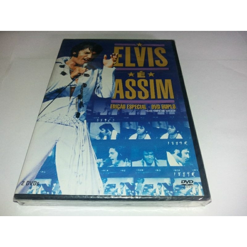 Dvd Duplo - Elvis Presley - Elvis É Assim - 1970 - Oficial - Dublado - Lacrado