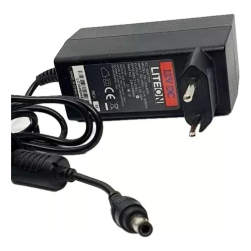 Fonte Liteon 12v 2,5a Bivolt Femea (sem Pino Central)