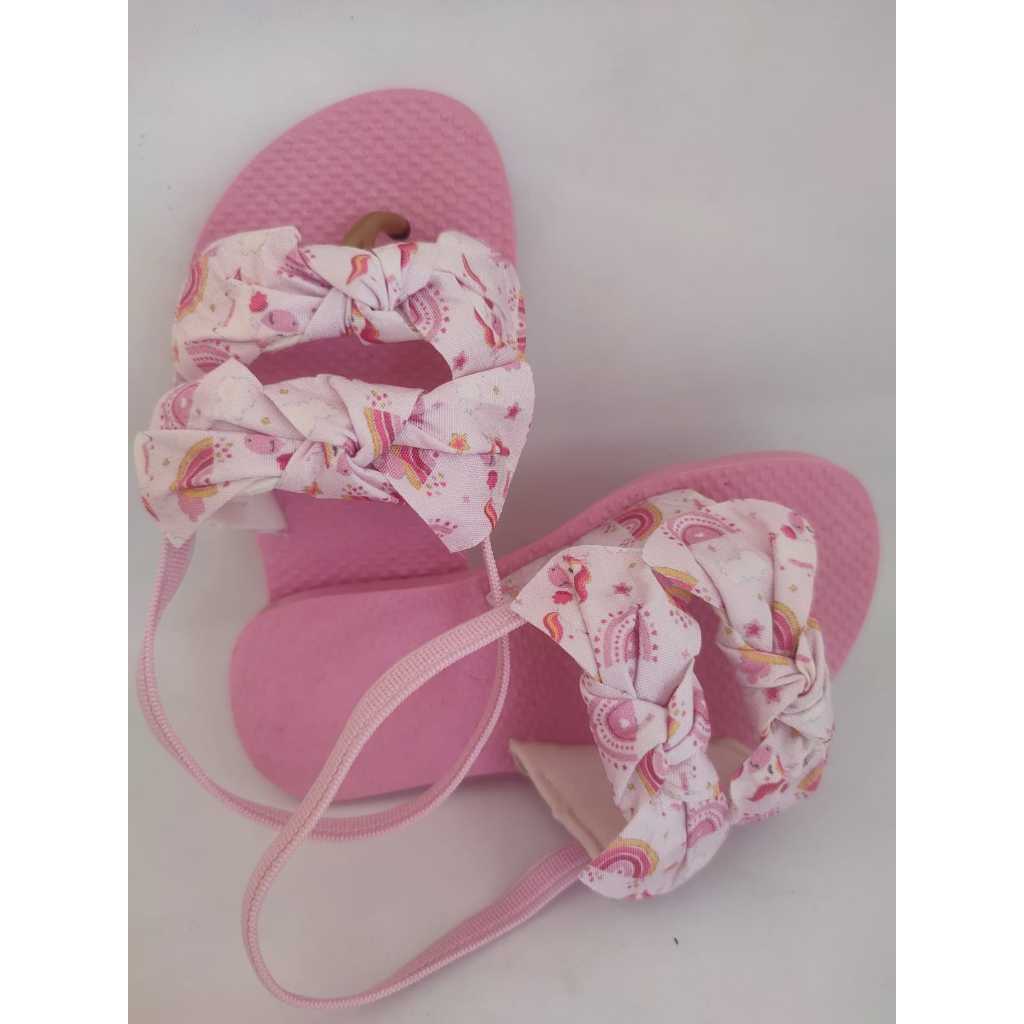 Chinelo bebe infantil menina slide  havaiana modinha