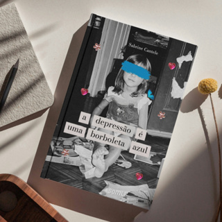 Livro: A depressão é uma borboleta azul em Oferta na Shopee