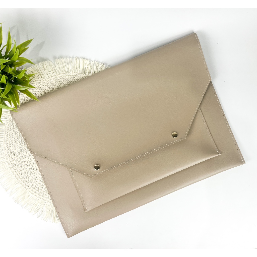 Porta Notebook/Documentos Nude Personalizado