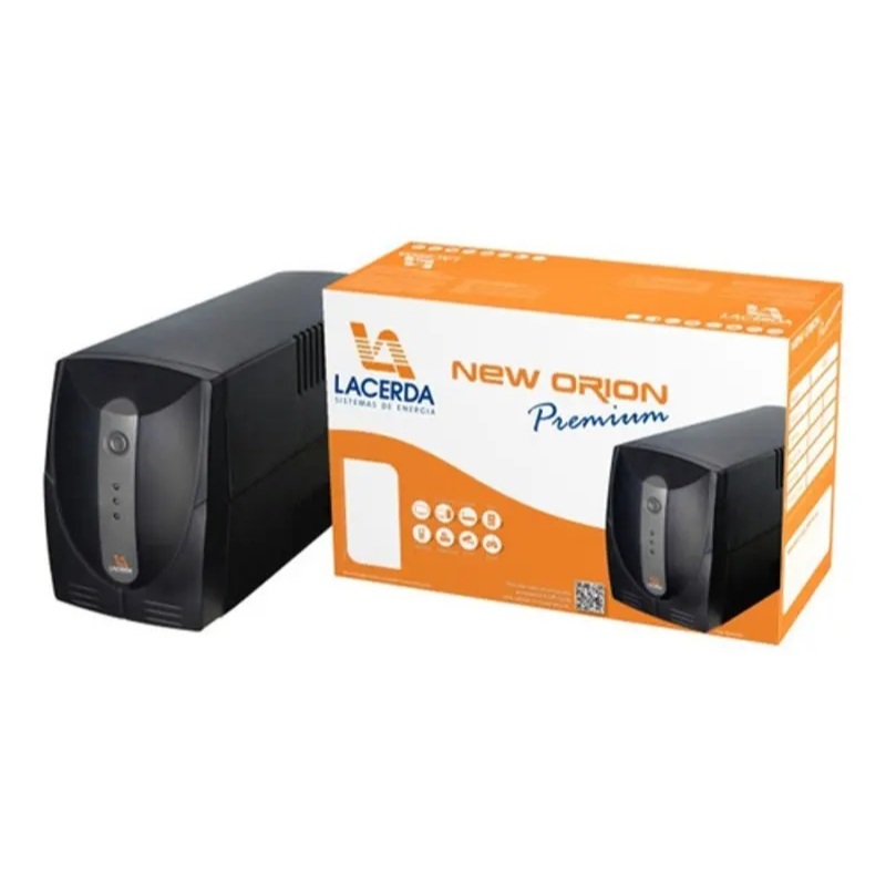 Espetacular 3 em 1 Nobreak /estabilizador/ Filtro de linha 600 VA New Orion Premium 110v Lacerda