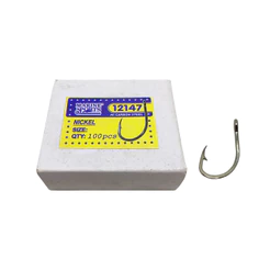 Anzol 12147 Nickel Caixa Marine Sports - Vários Tamanhos
