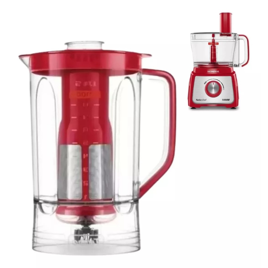 Copo Original Multiprocessador Mondial Turbo Chef Mpn-01 Vm