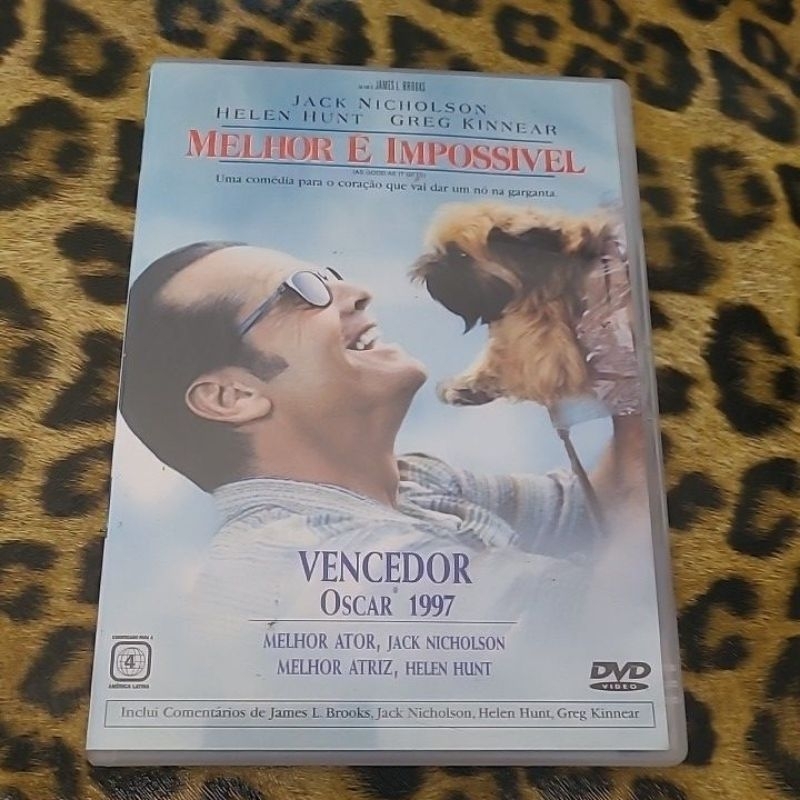 DVD 'Melhor é Impossível' James L. Brooks.