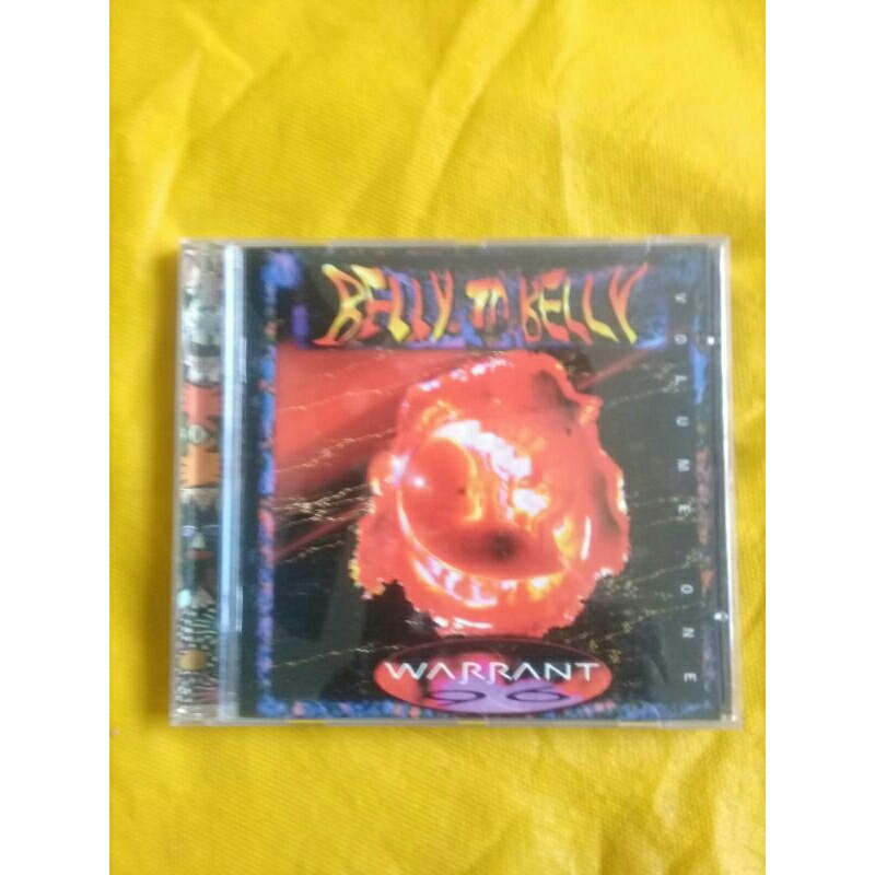 Raro Cd Warrant Belly to Belly( Kiss Ratt Motley Crue )