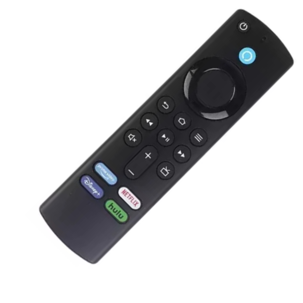 LE-7674 Controle Remoto Comando de Voz Amazon Fire Stick e Fire Stick 4k Hulu