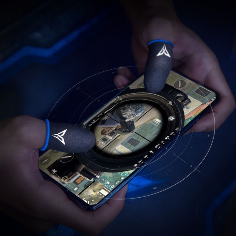 ￼Luva De Dedo gamer profissional para Free Fire, Pubg luvinha anti-suo em Oferta na Shopee