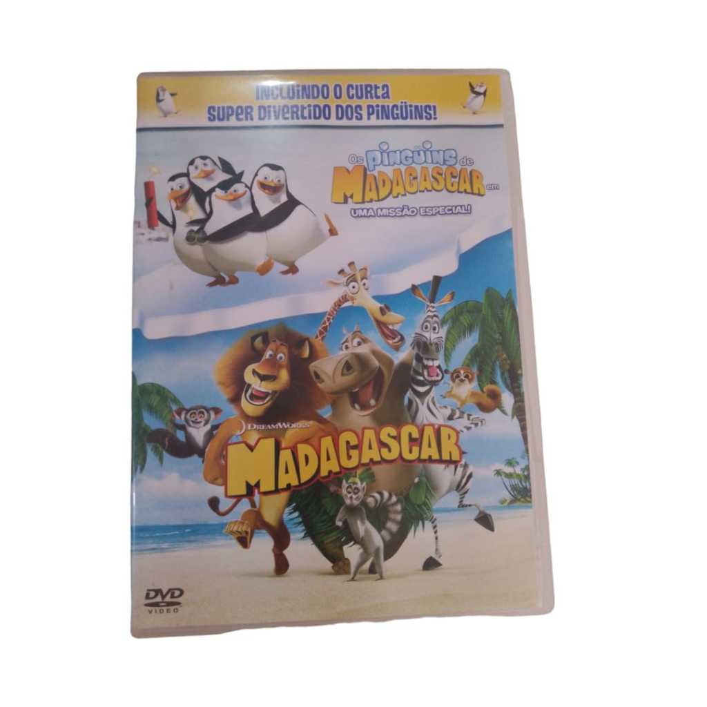 DVD ORIGINAL - OS PINGUINS DE MADAGASCAR - UMA MISSÃO ESPECIAL! - Cód. 002.