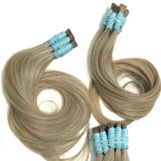 Cabelo Humano Para Mega-Hair Loiro Mesclado Indiano Liso Com 20 Gramas. em Oferta na Shopee