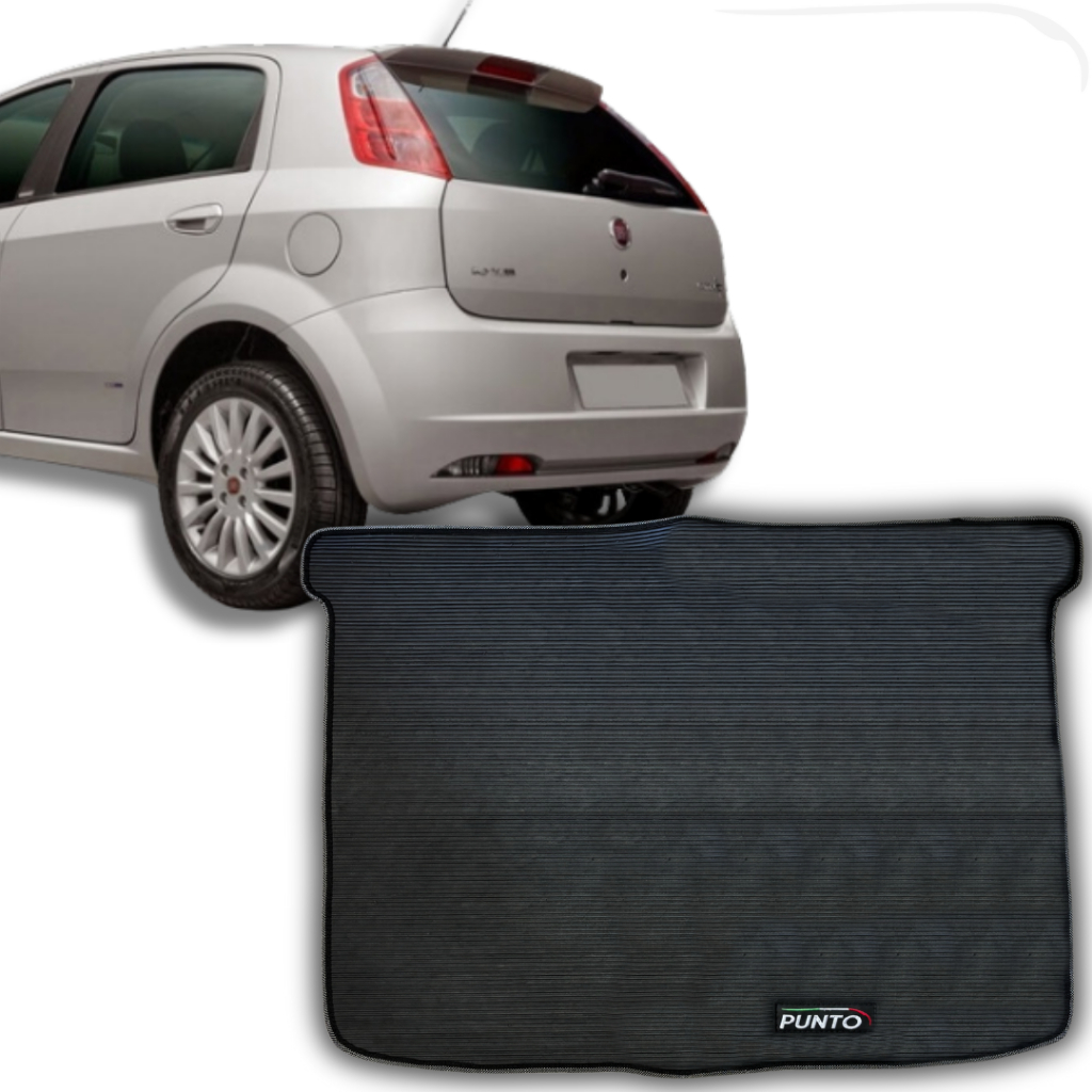 Tapete Fiat Punto Preto Tapete Punto Borracha Sporting Tapete Porta Malas Punto 2012 a 2017