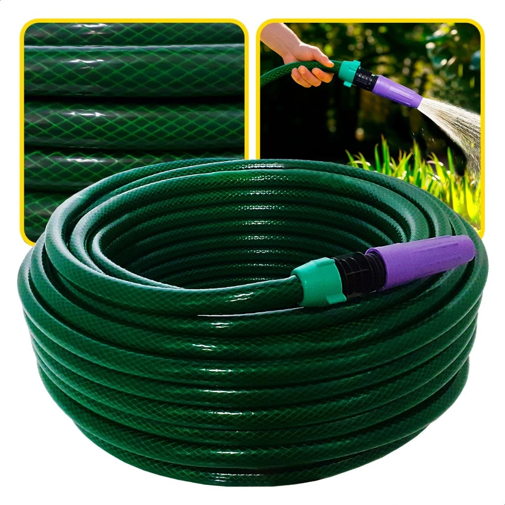 Mangueira de Jardim Trançada Poliflex Resistente e Flexível — imagem 1