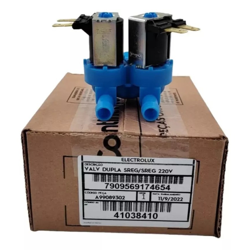 VALVULA LAVADORA ELECTROLUX LTD11 LTD13 LTD15 220V ORIGINAL