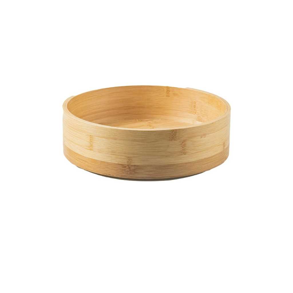 Organizador Giratório Alto Keep OU 25 x 25 x 7,5cm - Bambu OU