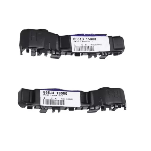 Par Guia Parachoque Dianteiro  Hb20 hb20s 2013 2014 2015 2016 2017 2018 2019 ORIGINAL  HYUNDAI
