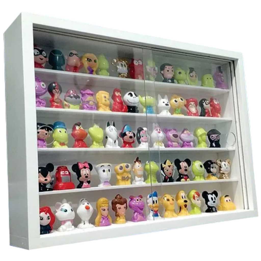 Expositor P/ 63 Miniaturas Gogos Disney Panini - Crazy - Claro - Figuras