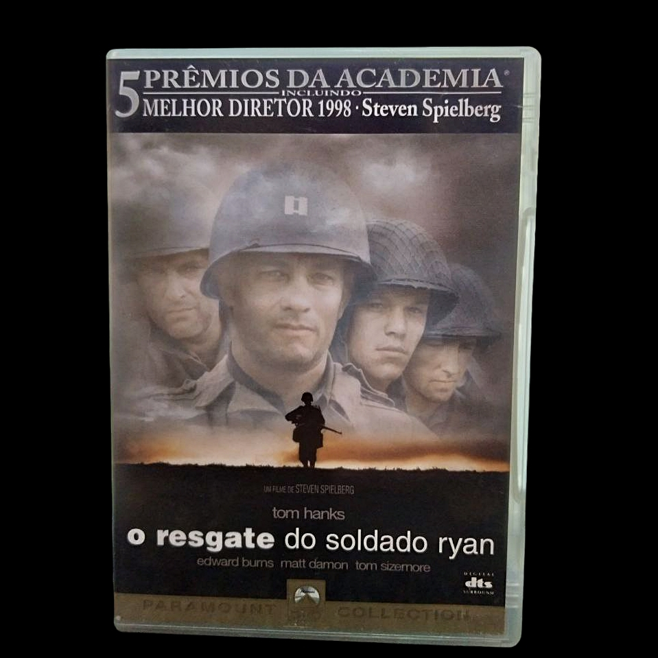 O Resgate do Soldado Ryan I Steven Spielberg I Tom Hanks I DVD Duplo I Filme