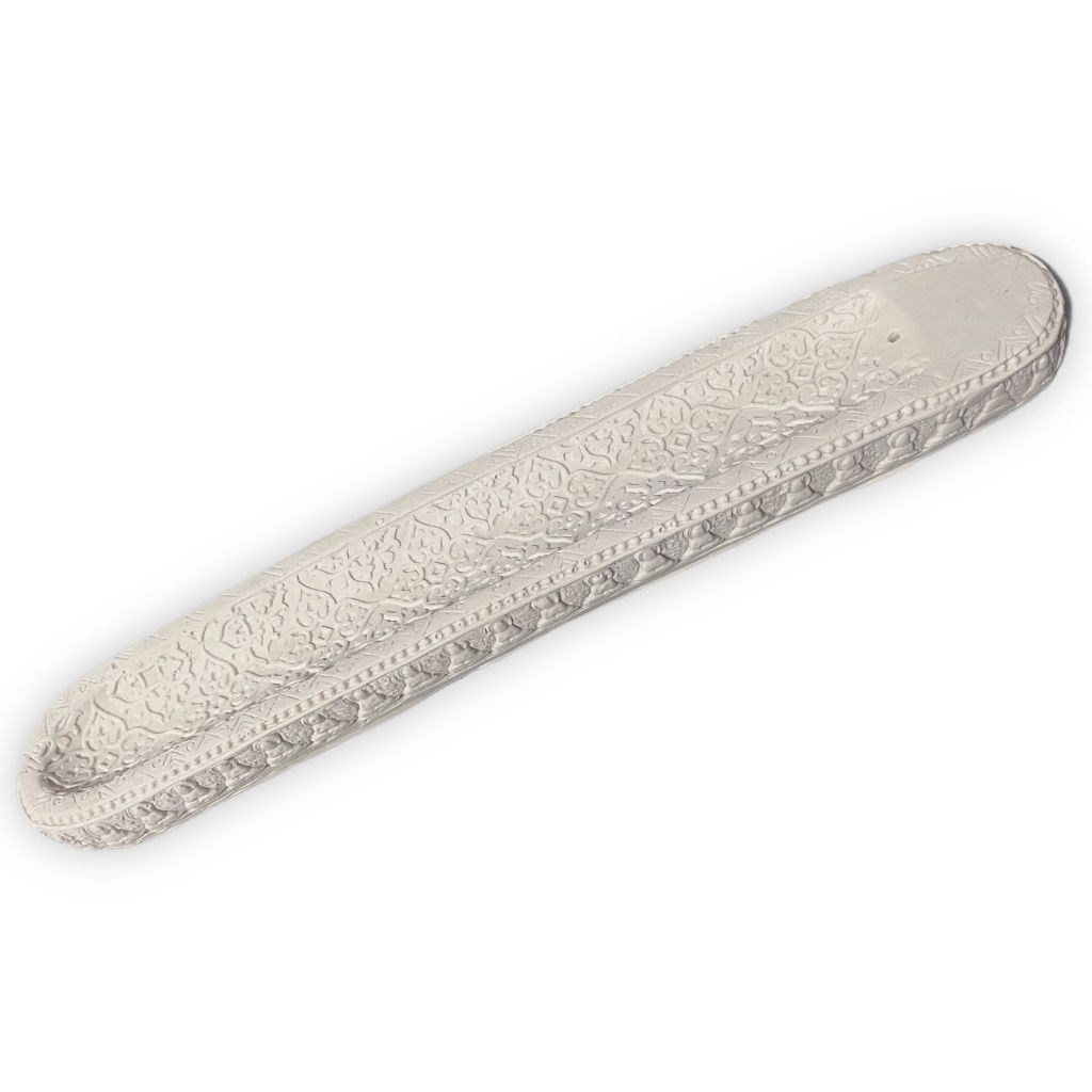 Incensário vareta ( porta incenso) em Gesso Cru em Oferta na Shopee