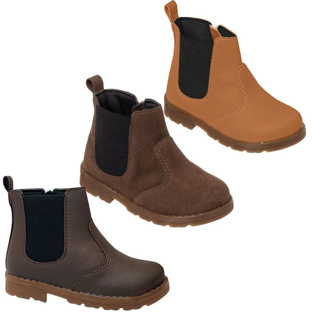 Bota Botinha Infantil Masculina Coturno Infantil Menino Jequinha Casual Confortável em Oferta na Shopee