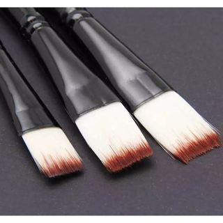 Kit com 5 Pinceis Chato Artístico - Condor - Ref 5505 / Condor / Pincel Chato