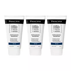 Principia Kit 3 unidades Antitranspirantes Desodorante AD-02