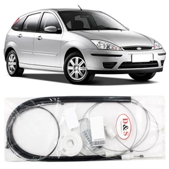 Kit Reparo Maquina Vidro Focus 2000 01 02 03 04 05 2006 Cabo Dianteiro Eletrico Dianteira Eletrica Ford
